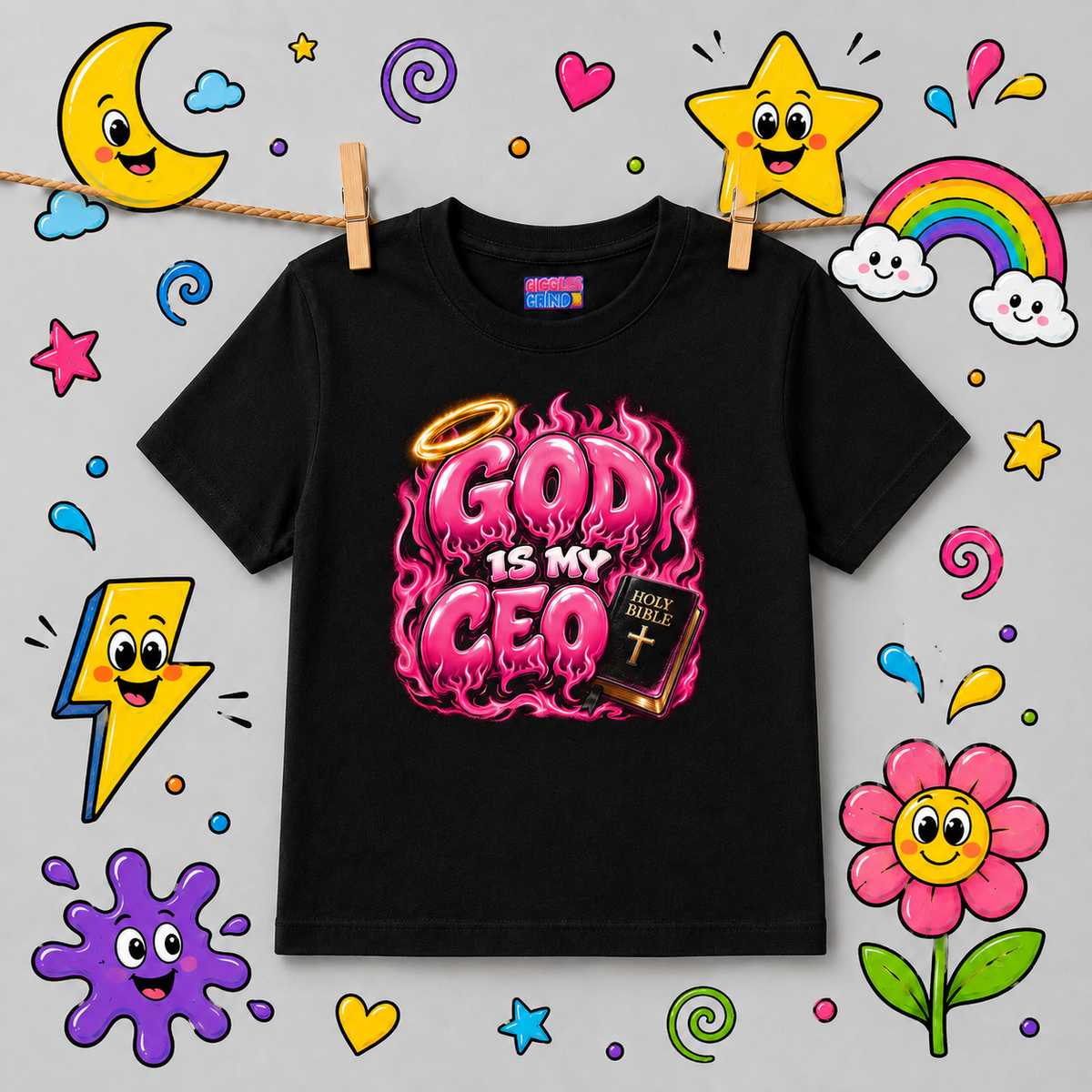 God Is My Ceo T-Shirt (Kids)