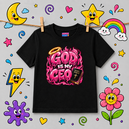 God Is My Ceo T-Shirt (Kids)