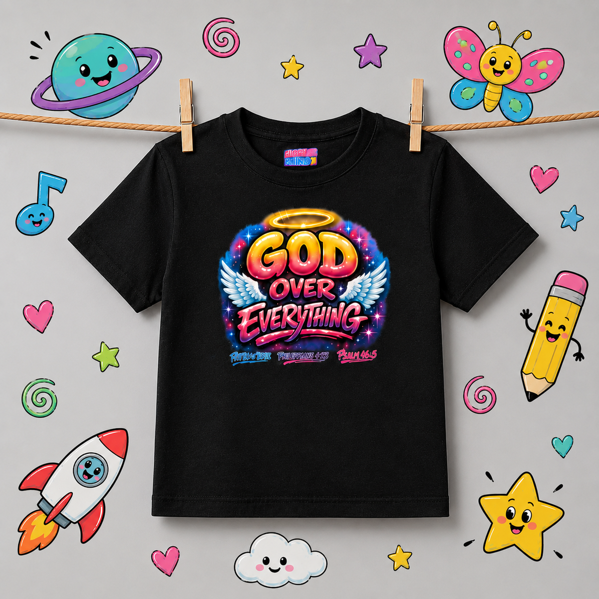 God Over Everything T-Shirt (Kids)