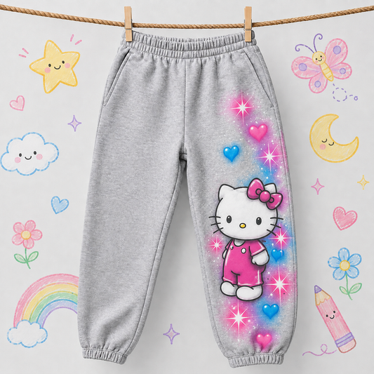 Hello Giggles Air Brushed Sweat pants (Adult)