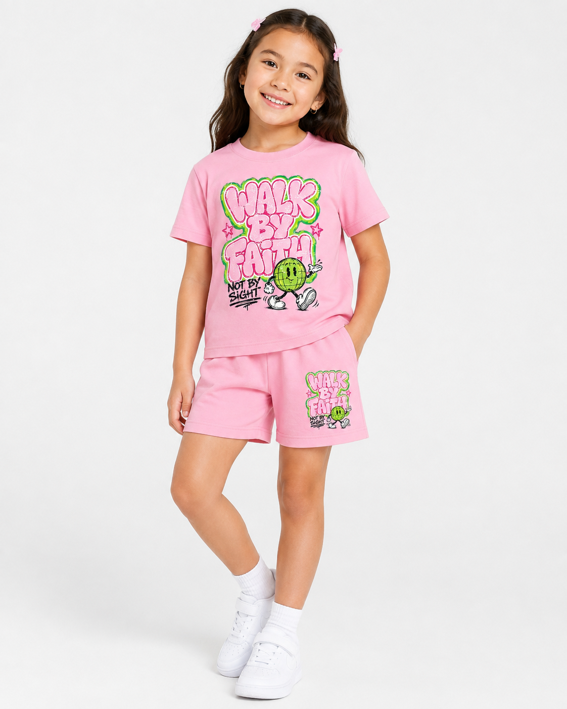 Walk By Faith Short Set (Kids)