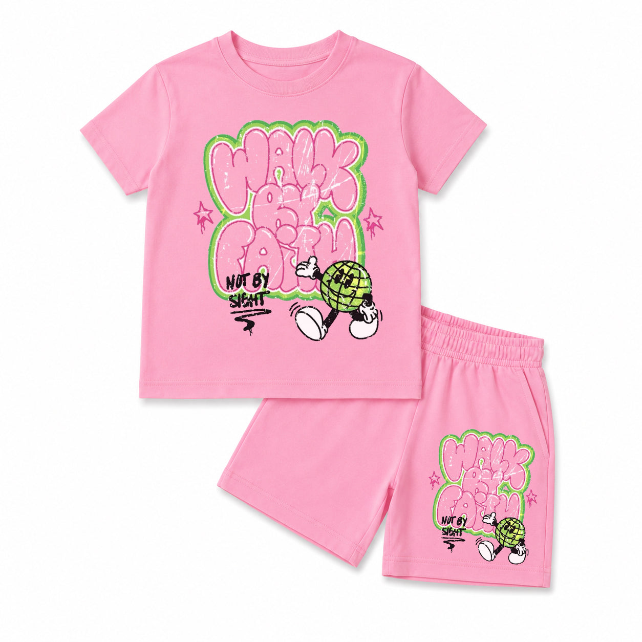 Walk By Faith Short Set