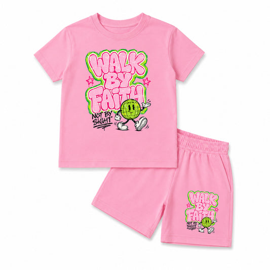 Walk By Faith Short Set (Kids)